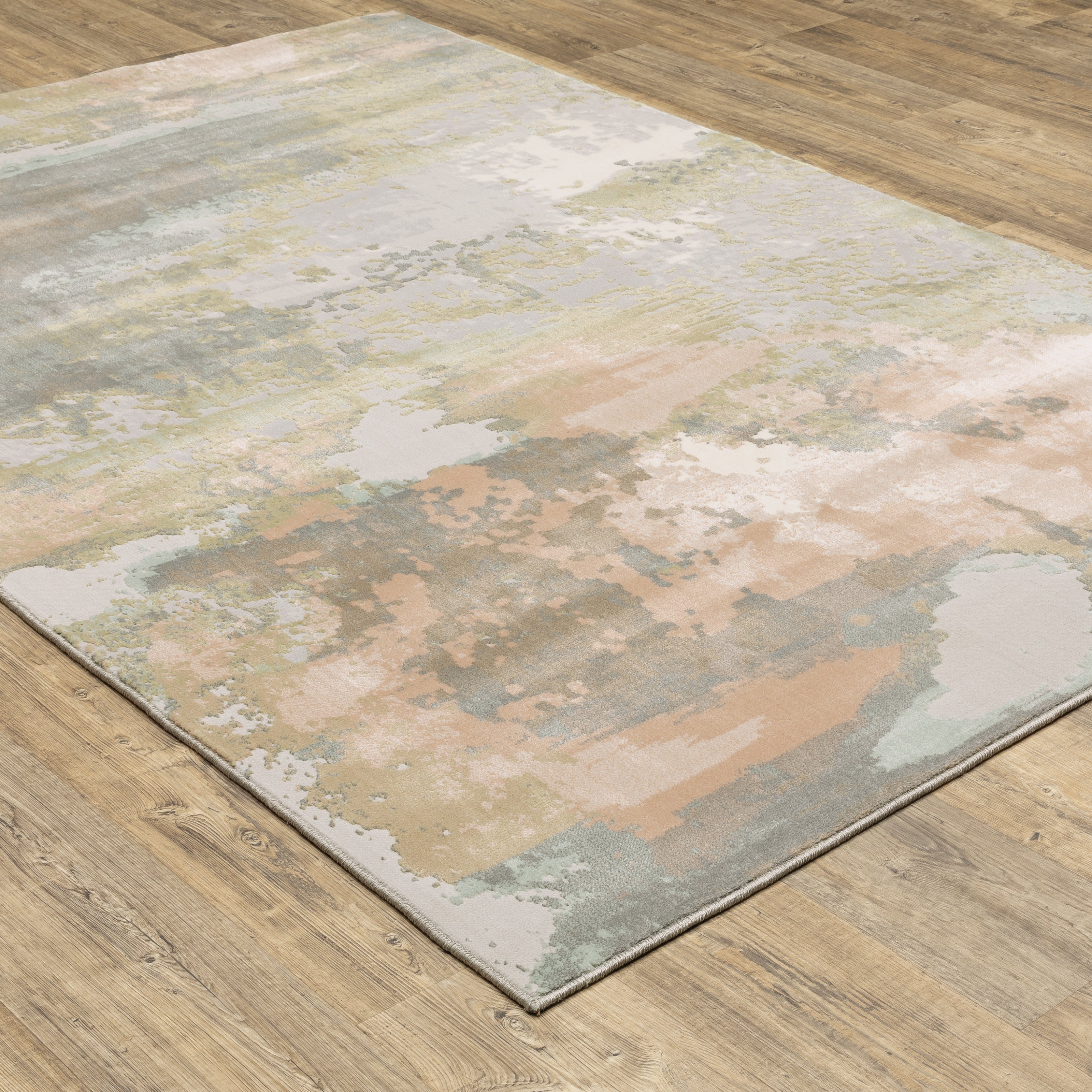 洋楽 RAKUTAO 91061 allen + roth Washable Tokali Medallion 6 X 9 (ft) Seafoam Indoor